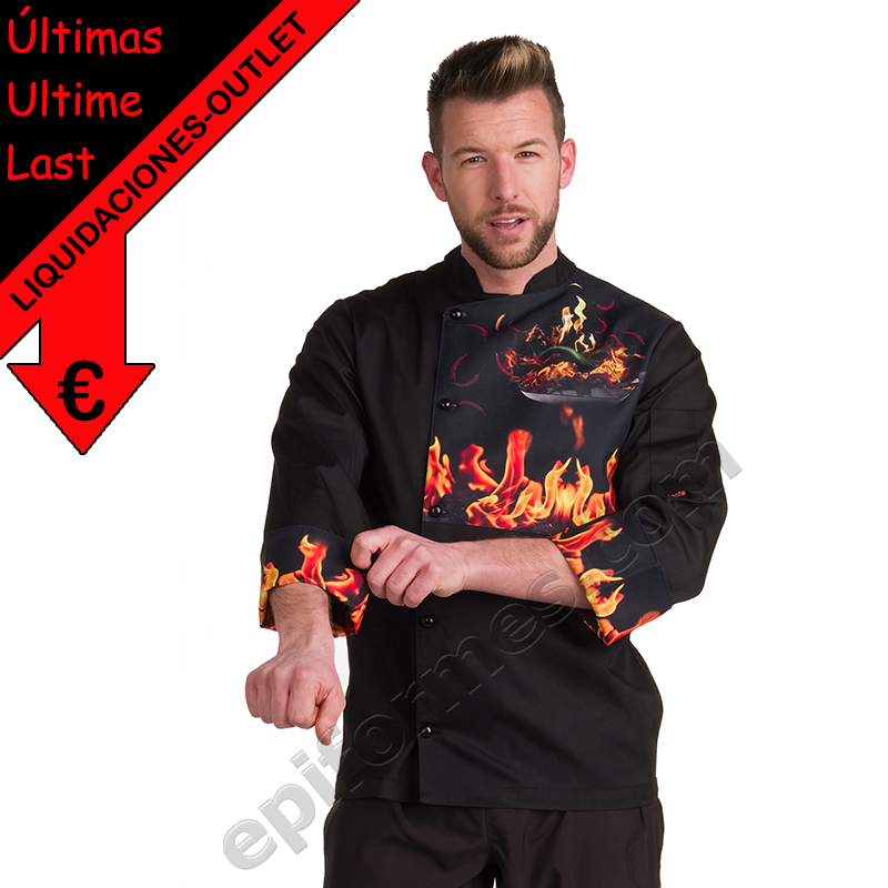 Chaqueta cocinero chicote discount
